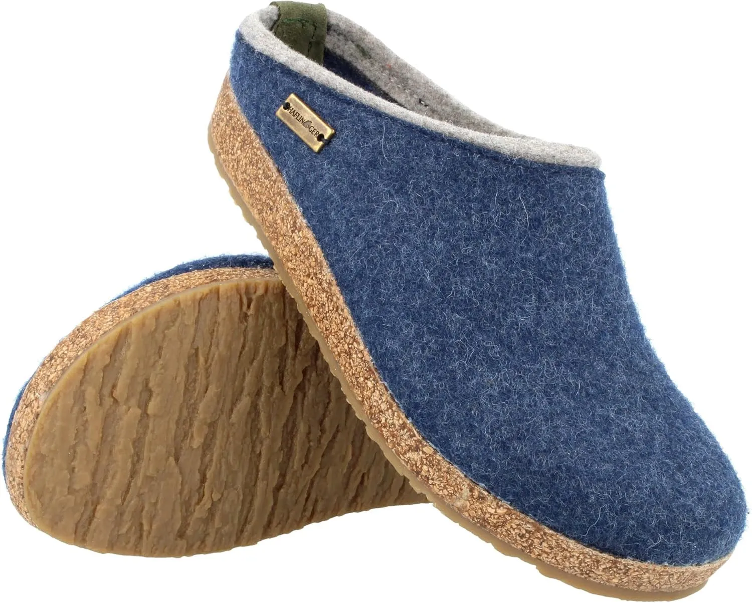 HAFLINGER Unisex Grizzly Kris Wool Clogs
