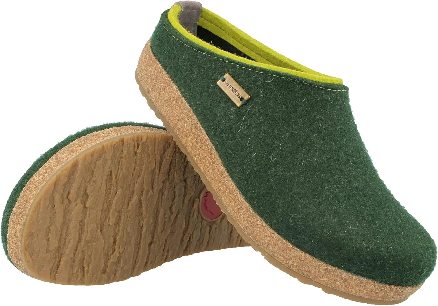 HAFLINGER Unisex Grizzly Kris Wool Clogs