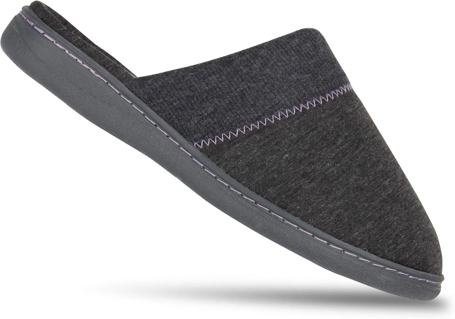 Hanes womens Comfort Cotton on Scuff With Memory Foam and Anti-skid Sole Slipper