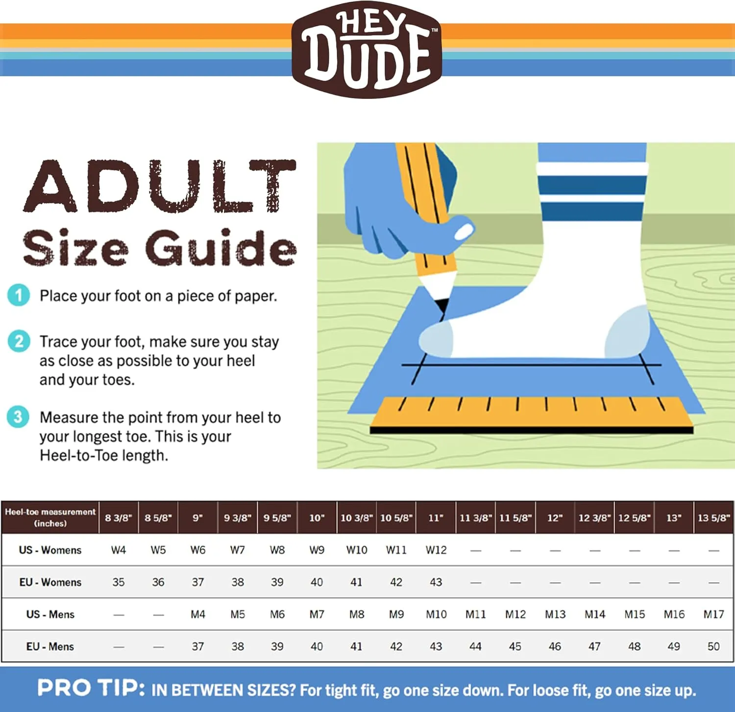 Hey Dude Unisex-Adult M Sunapee W Mesh Stripe
