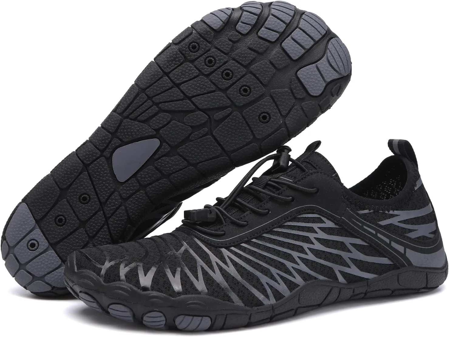 Hike Barefoot Shoes for Women Men Breathable & Non-Slip Athletic Footwear Wide Toe Water Shoes