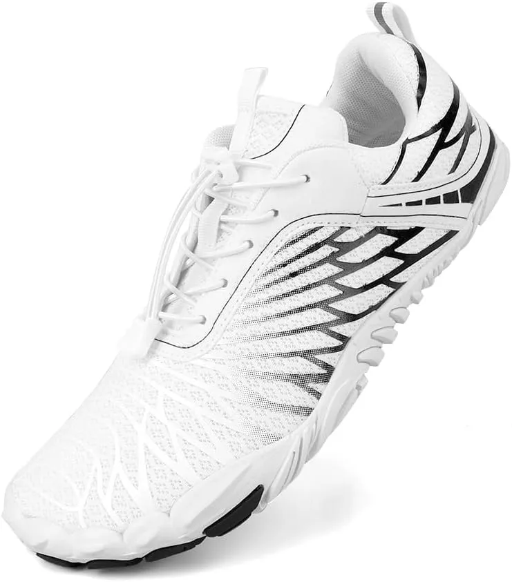 Hike Barefoot Shoes Womens Mens, Breathable & Non-Slip Water Shoes Wide Toe Box Zero Drop Minimalist Footwear