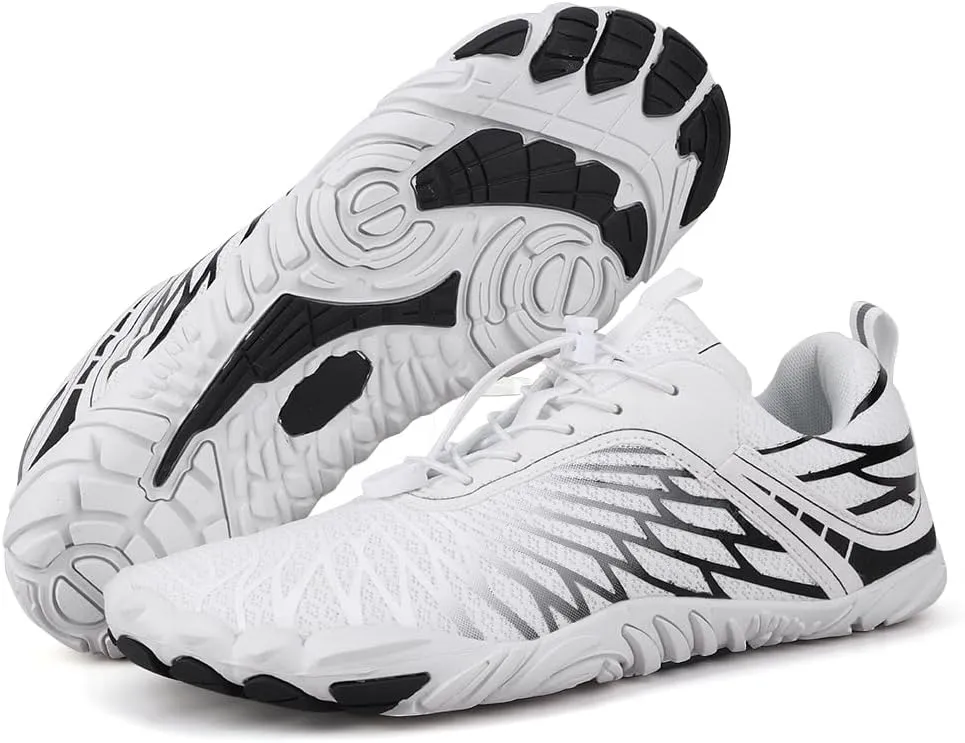 Hike Barefoot Shoes Womens Mens, Breathable & Non-Slip Water Shoes Wide Toe Box Zero Drop Minimalist Footwear