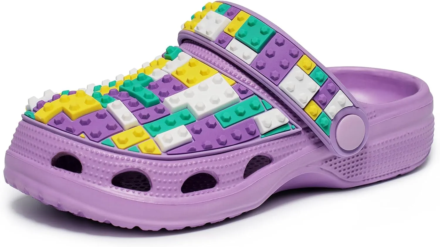 HLMBB Kids Toddler Slides for Boys Girls Sandals Clogs Garden Shoes Sandals for Beach Pool Summer Shower Indoor Outdoor Walking