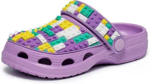 HLMBB Kids Toddler Slides for Boys Girls Sandals Clogs Garden Shoes Sandals for Beach Pool Summer Shower Indoor Outdoor Walking