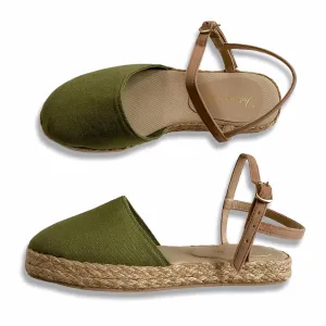 HOLLY Abaca Platform Sandals
