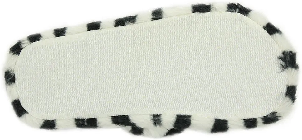 Home Slipper Women's Soft Fleece Indoor Non-Slip House Flip-Flops SPA Thong Slippers