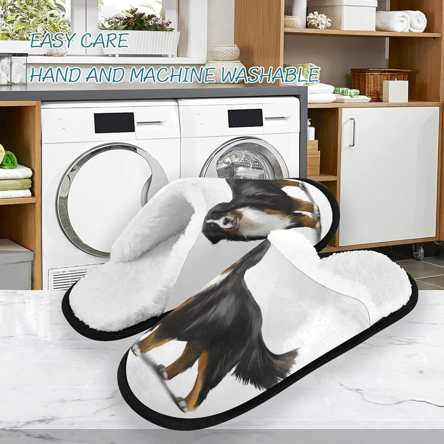 House Spa Slippers Slipper for Women Men Travel Home Slippers Soft Memory Foam Slipper Non Slip for Hotel Bedroom Shoes Slippers