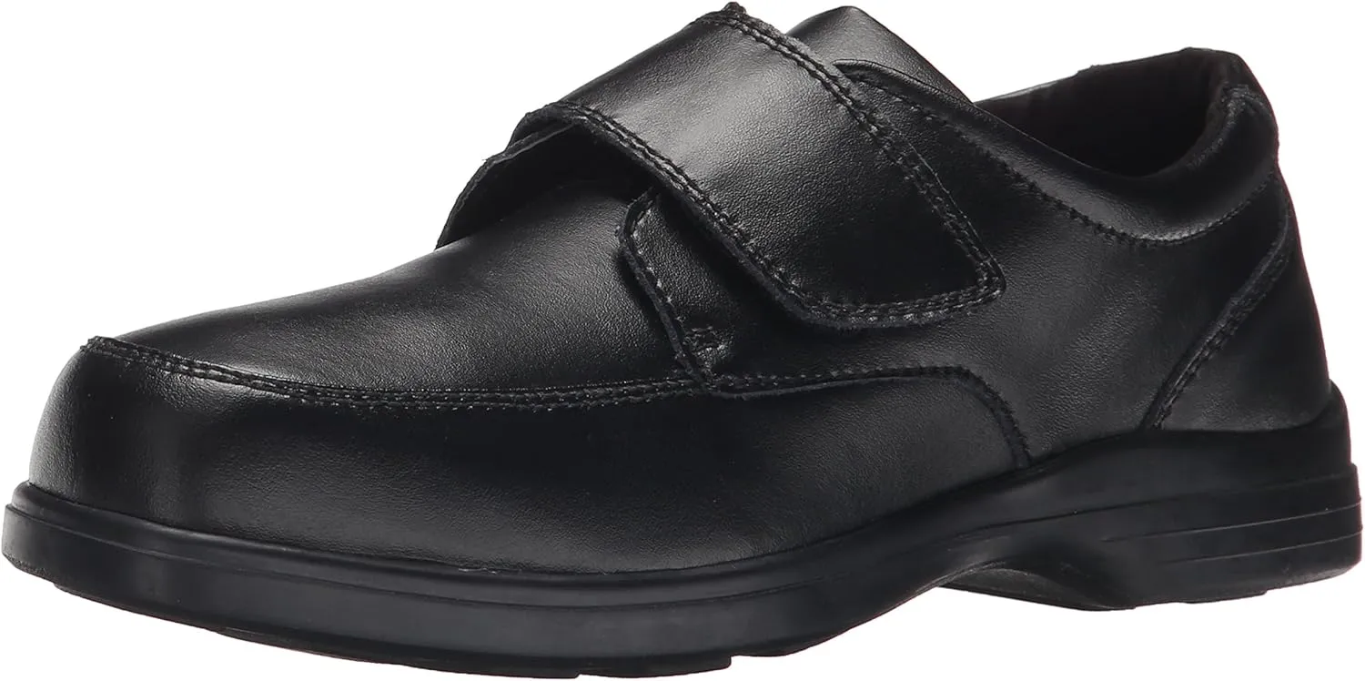 Hush Puppies Gavin Dress Shoe, Black, 11.5 US Unisex Little Kid