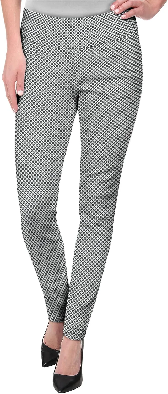 Hybrid & Company Super Comfy Stretch with Full Elastic Waist Pull On Millennium Twill Pant