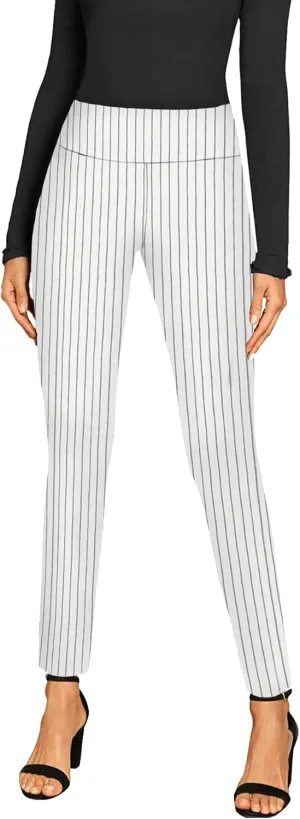 Hybrid & Company Super Comfy Stretch with Full Elastic Waist Pull On Millennium Twill Pant