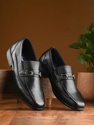 Jace Black Formal Slip-on Shoes For Men