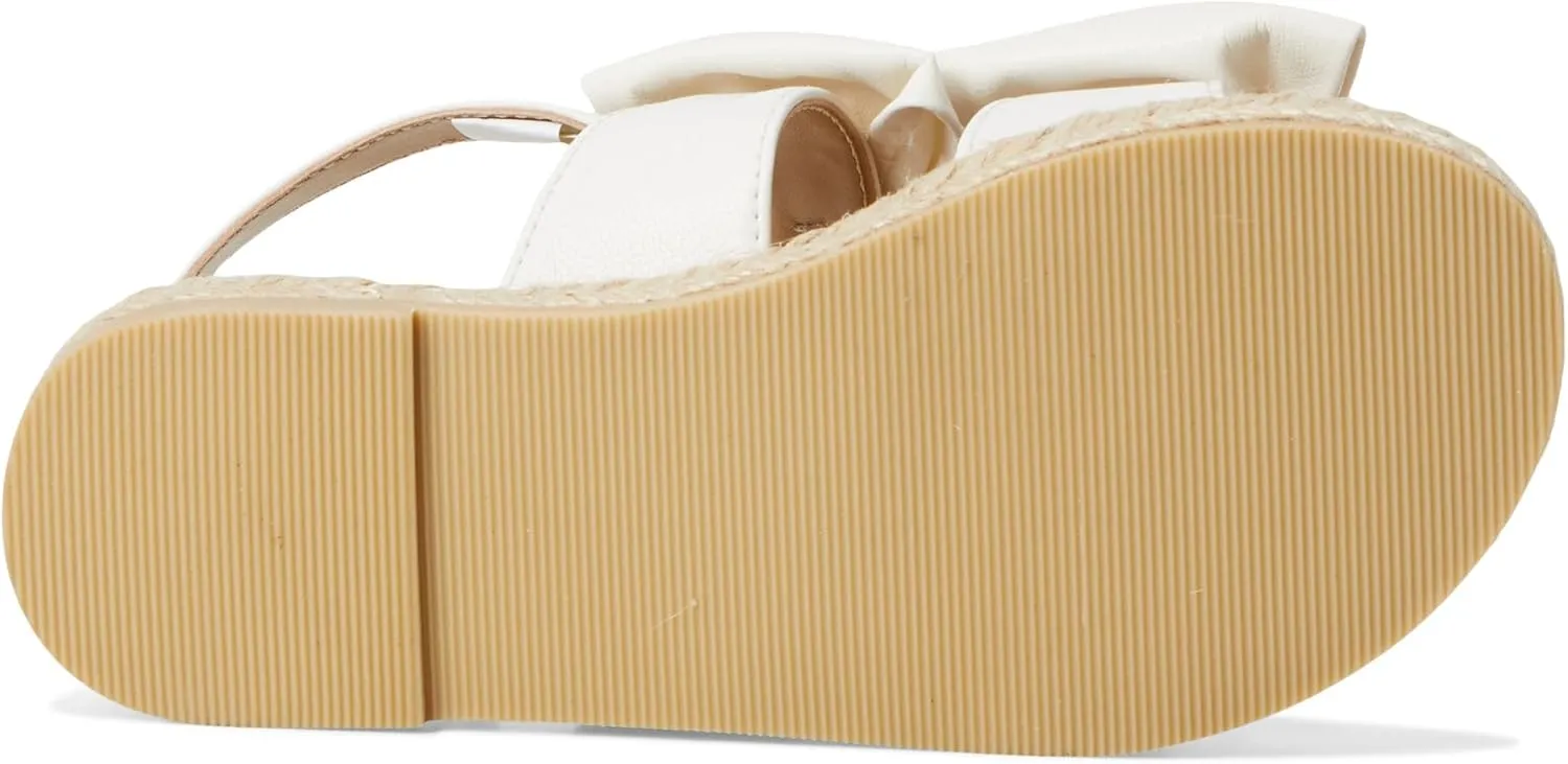 Janie and Jack Girl's Bow Espadrille Sandal (Toddler/Little Big Kid) Flat