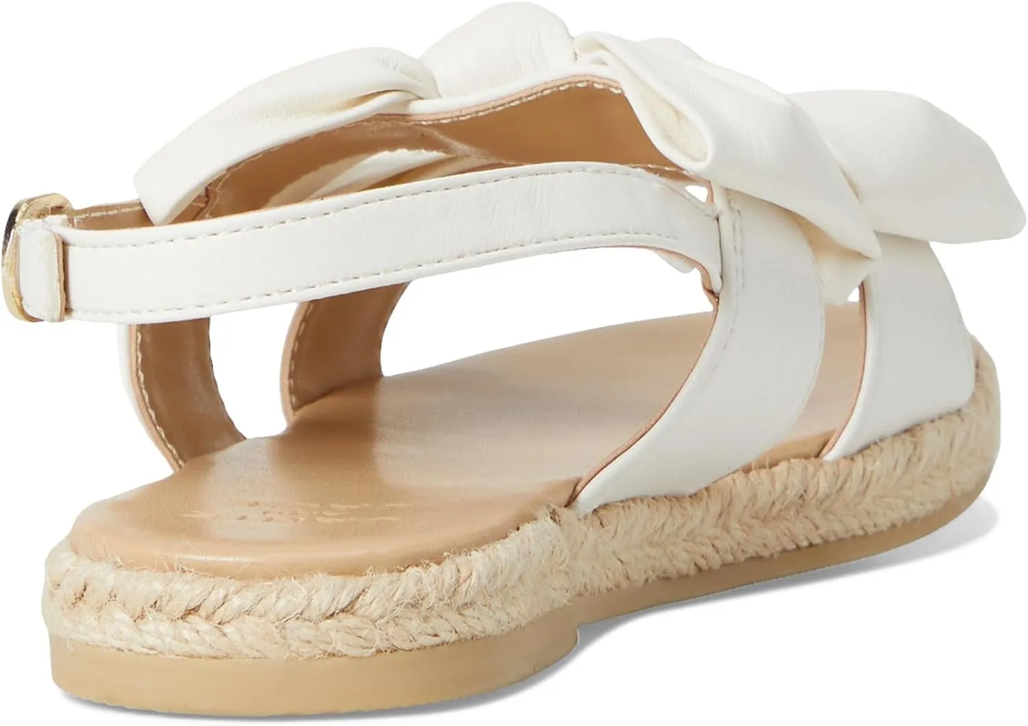 Janie and Jack Girl's Bow Espadrille Sandal (Toddler/Little Big Kid) Flat