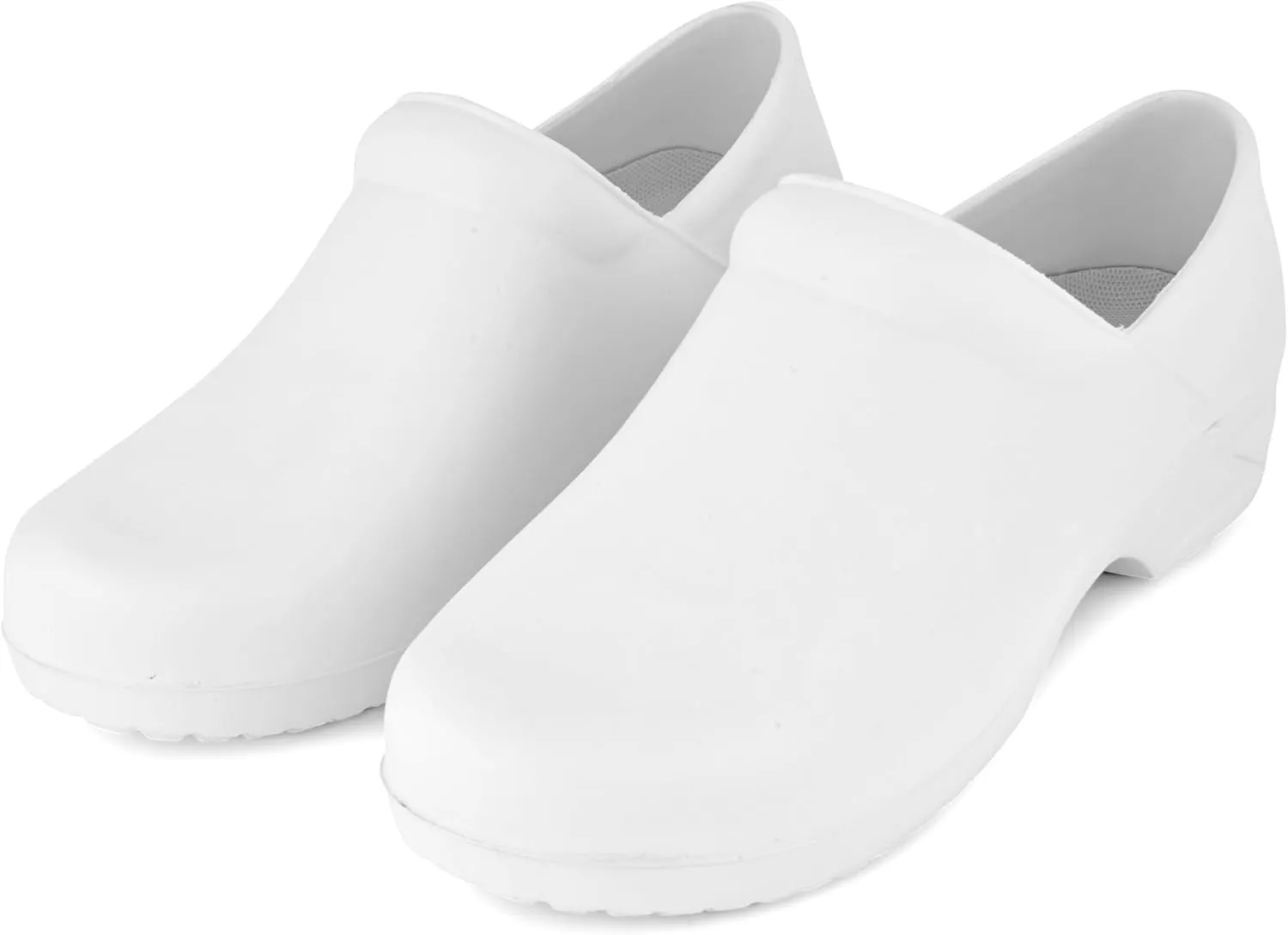 JEFFRICO Breathable Clogs for Women - Lightweight Slip-On Garden, Nursing & Work Shoes with Arch Support - Work Clogs Comfortable EVA Footwear