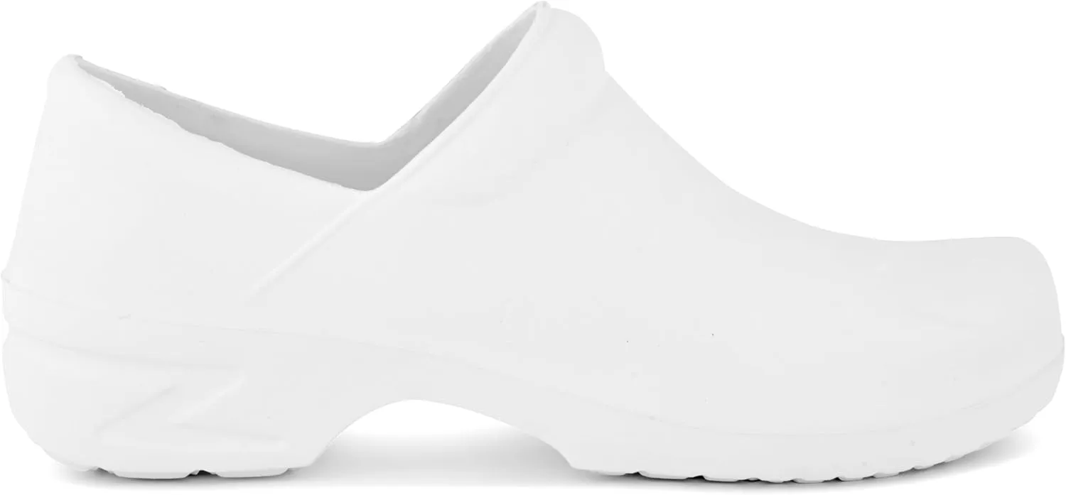 JEFFRICO Breathable Clogs for Women - Lightweight Slip-On Garden, Nursing & Work Shoes with Arch Support - Work Clogs Comfortable EVA Footwear