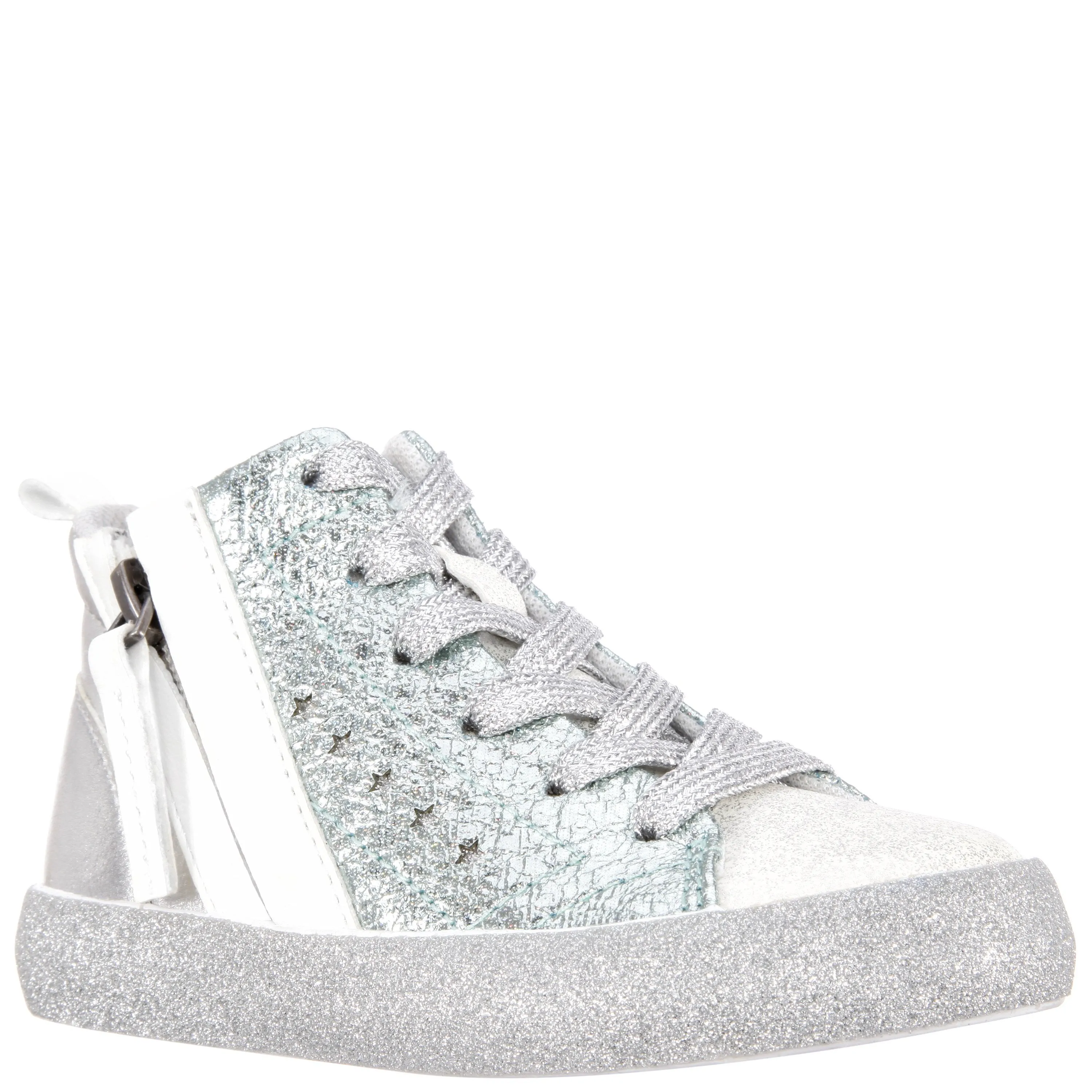 JOSSIE-AQUA MULTI METALLIC