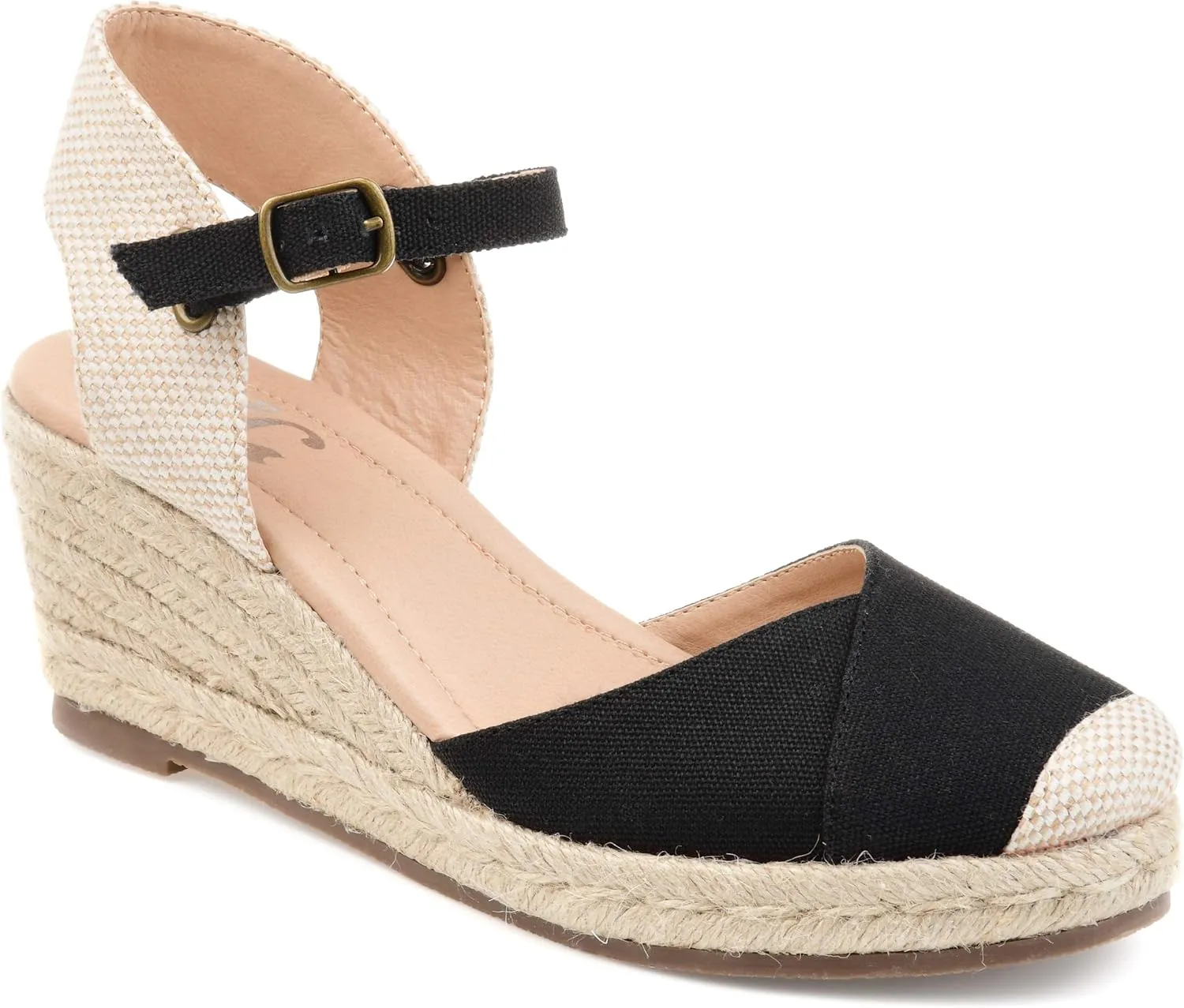 Journee Women's Comfort Foam Ashlyn Espadrille Wedge Sandals