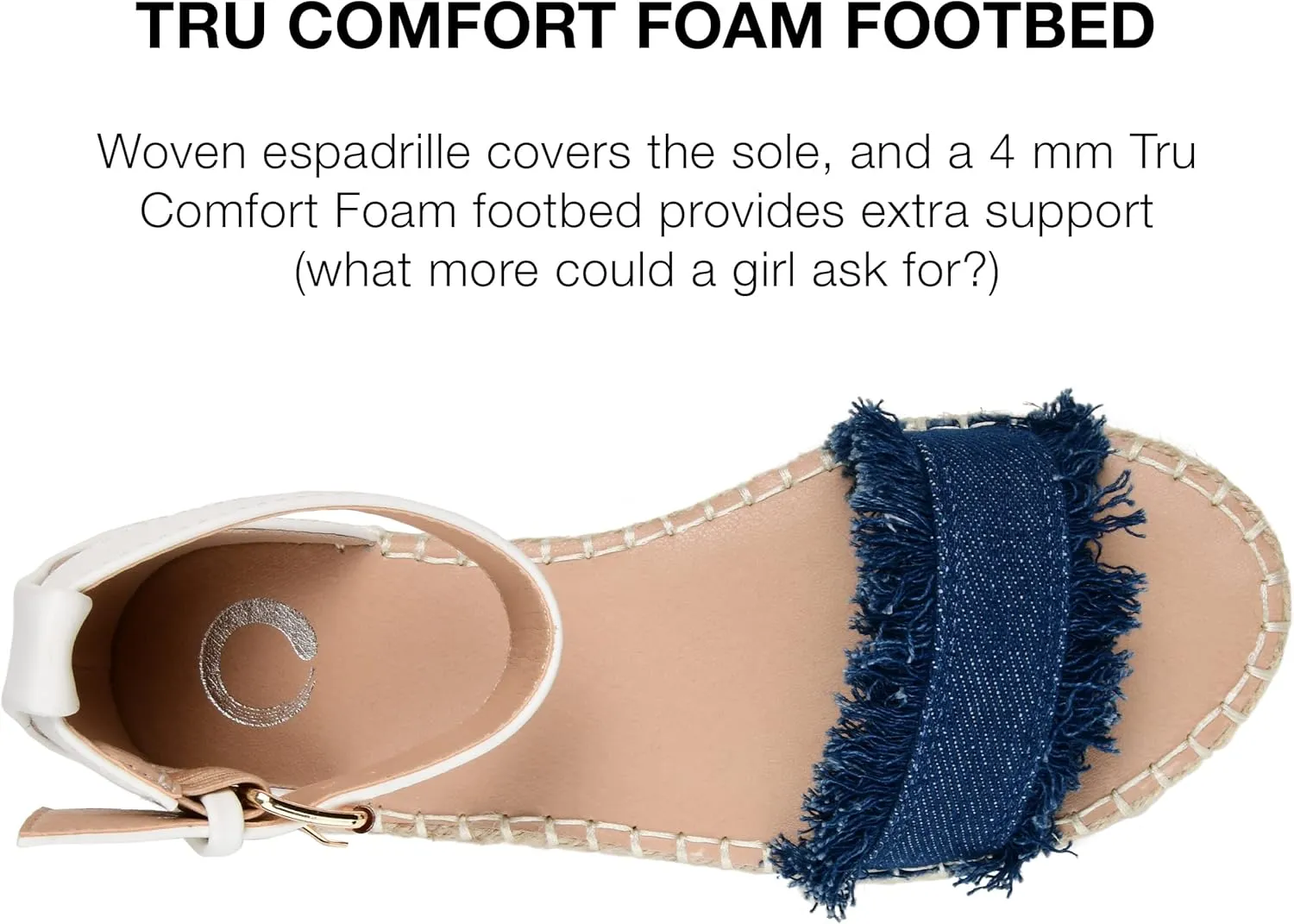 Journee Women's Comfort Foam Tristeen Espadrille Sandals