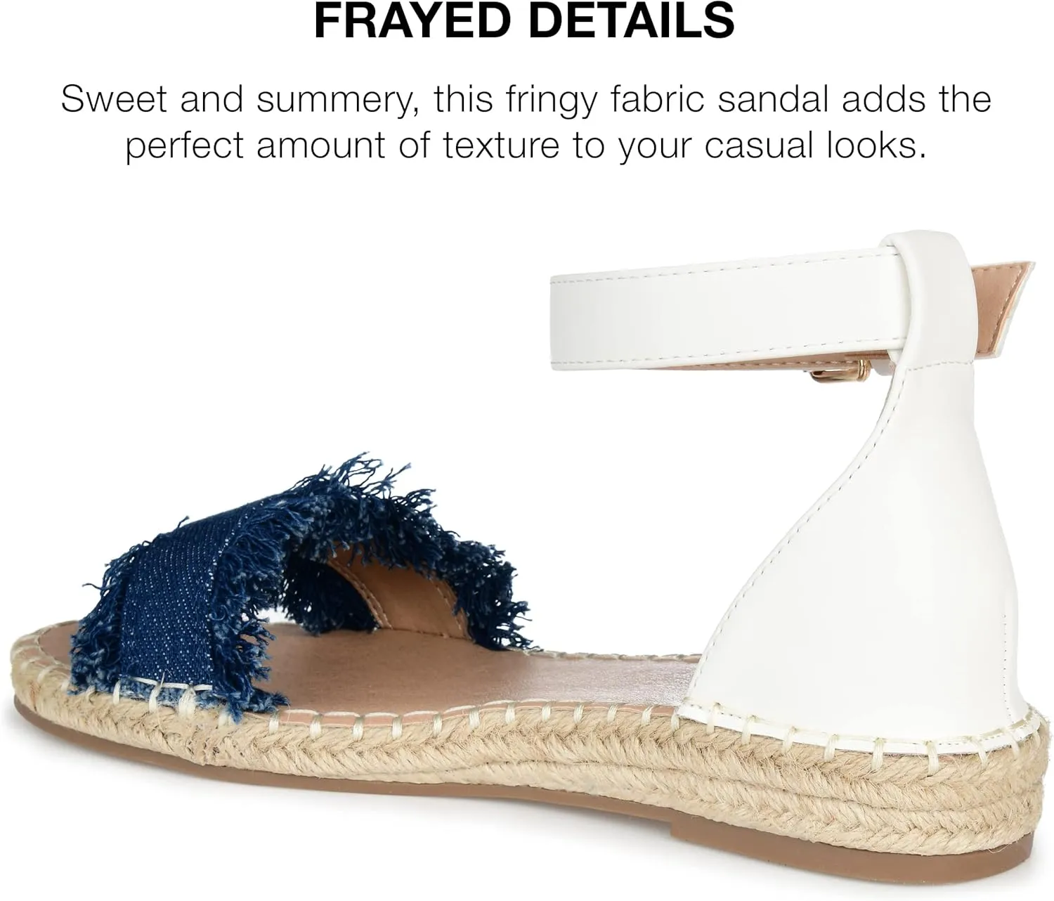 Journee Women's Comfort Foam Tristeen Espadrille Sandals