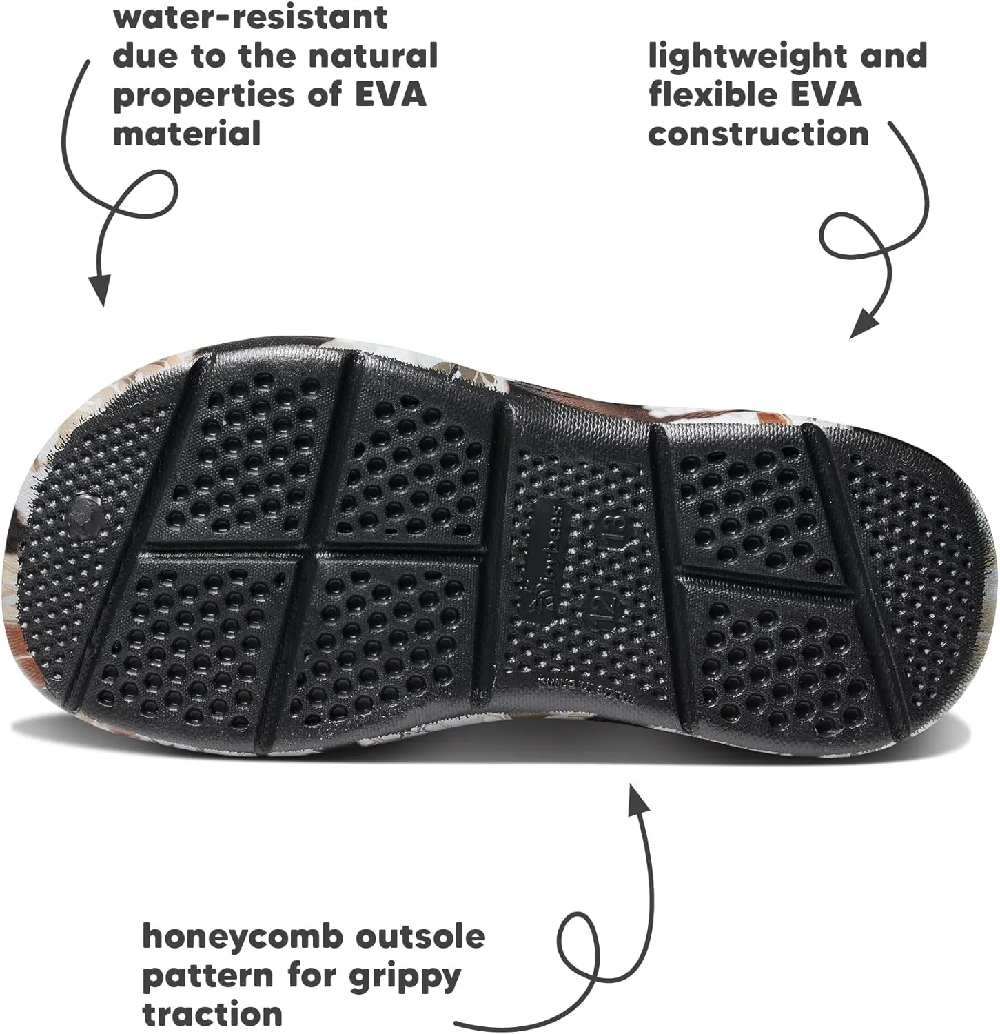 Joybees Kids Active Clog - Clogs for Kids, Rubber Shoe for Girls and Boys, Slip On Foam Sandals, Water Shoes with Strap for Toddlers and Children Size C4-J5