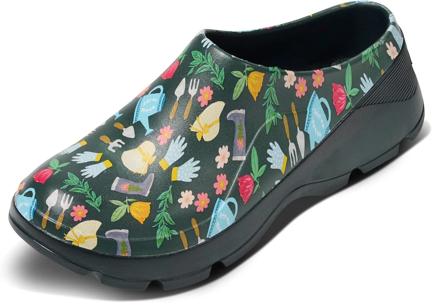 Joybees Women’s Grove Clogs, Outdoor Cute Slip-on Gardening Yard Shoes Slippers for Women