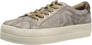 JSlides Women's Hippie Sneaker, Bronze, 7 Medium US