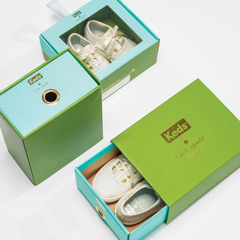 Keds Unisex-Adult Champion Glitter Crib Sneaker
