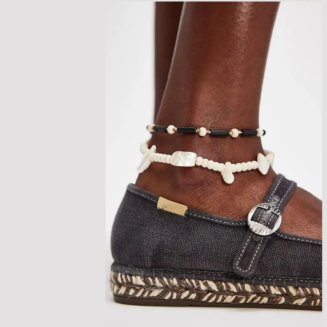 keleimusi Mary Jane Espadrilles for Women Woven Ballet Flats Washed Platform Espadrilles Outsole Shoes Canvas Summer Flats
