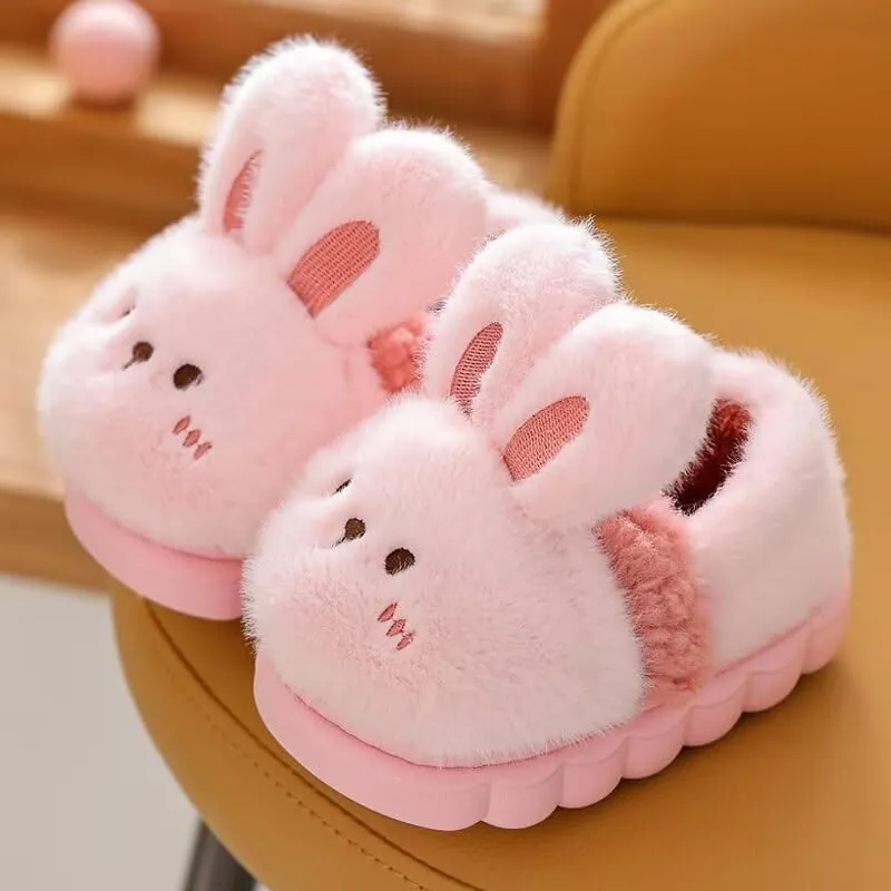 Kids Boy Girl Lovely Cartoon Animal Warm Winter Slippers