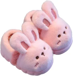 Kids Boy Girl Lovely Cartoon Animal Warm Winter Slippers