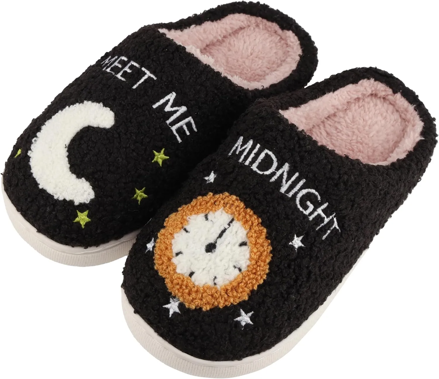Kids House Slippers for Girls Boys Comfy Plush Slippers Shoes for Home Indoor