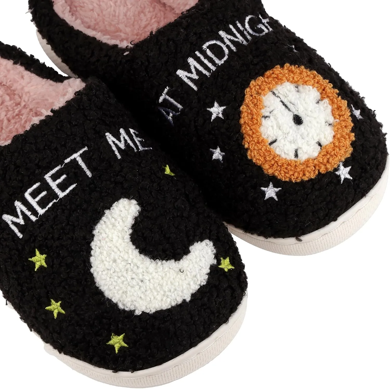 Kids House Slippers for Girls Boys Comfy Plush Slippers Shoes for Home Indoor