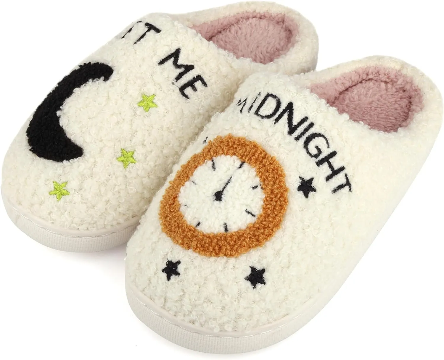 Kids House Slippers for Girls Boys Comfy Plush Slippers Shoes for Home Indoor