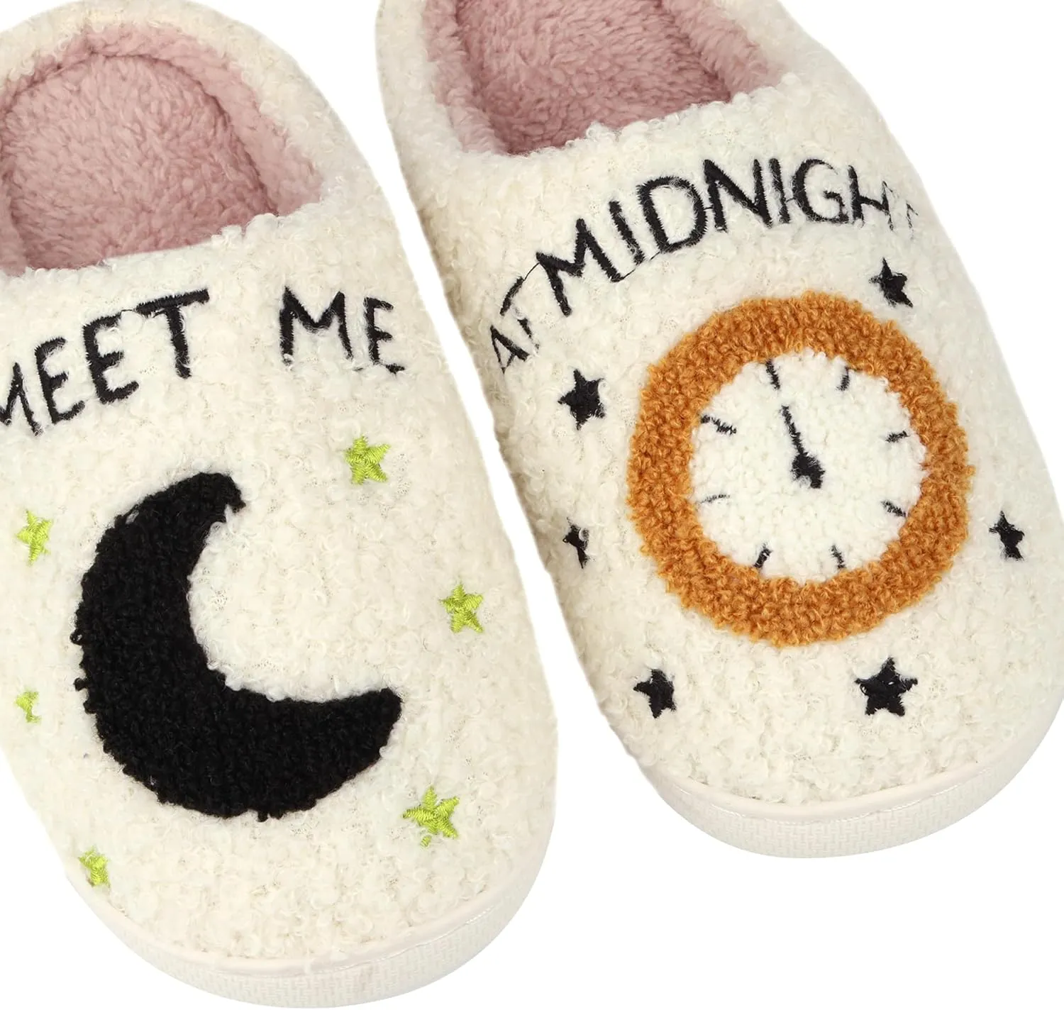 Kids House Slippers for Girls Boys Comfy Plush Slippers Shoes for Home Indoor