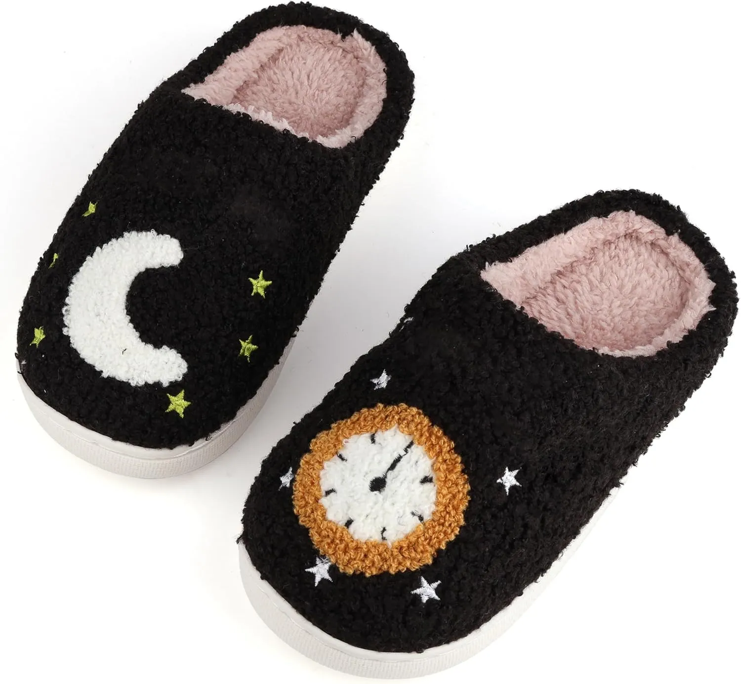 Kids House Slippers for Girls Boys Comfy Plush Slippers Shoes for Home Indoor
