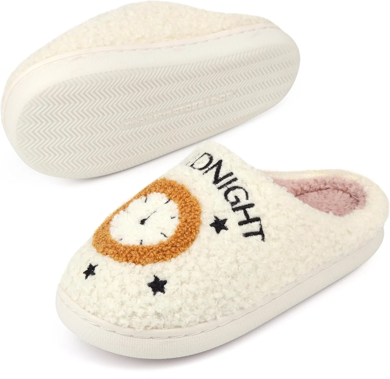 Kids House Slippers for Girls Boys Comfy Plush Slippers Shoes for Home Indoor