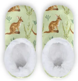 Kids Slippers for Boys Girls, Memory Foam Anti-slip Indoor House Slippers for Bedroom Travel