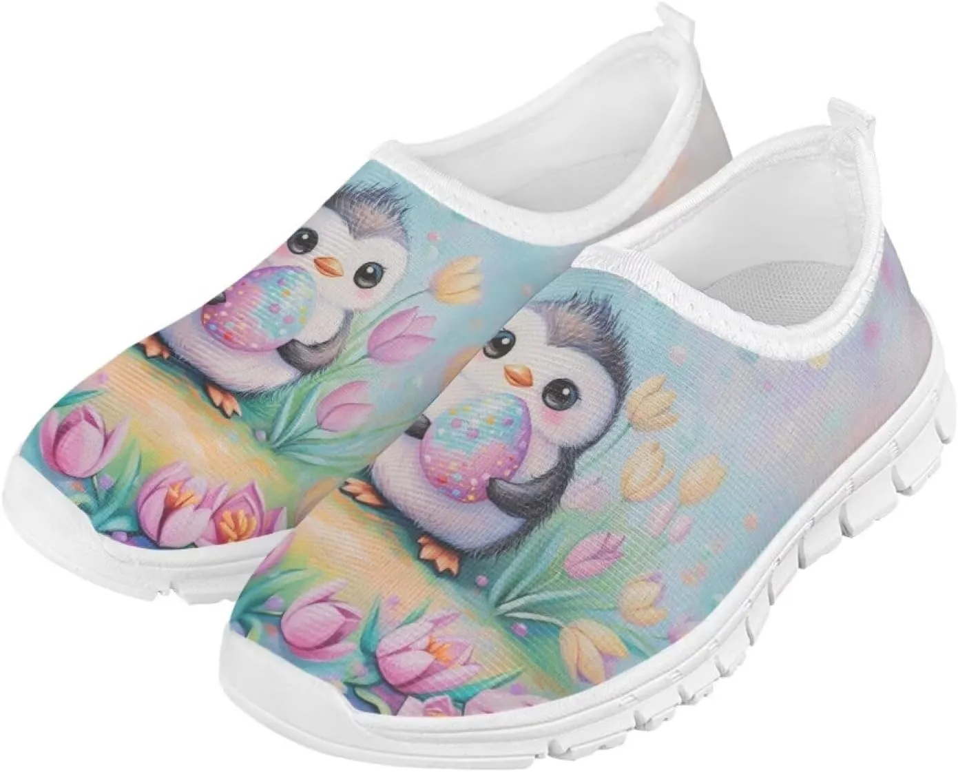 Kids Sneakers for Girls Boys Easter Tennis Shoes Breathable Sport Athletic Little Kid Big Kid Sizes