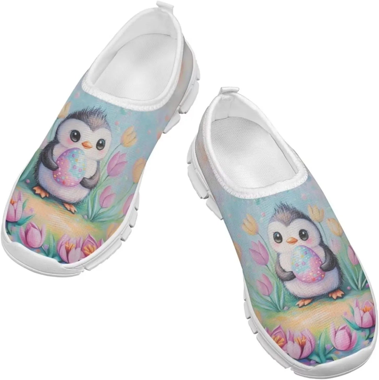 Kids Sneakers for Girls Boys Easter Tennis Shoes Breathable Sport Athletic Little Kid Big Kid Sizes