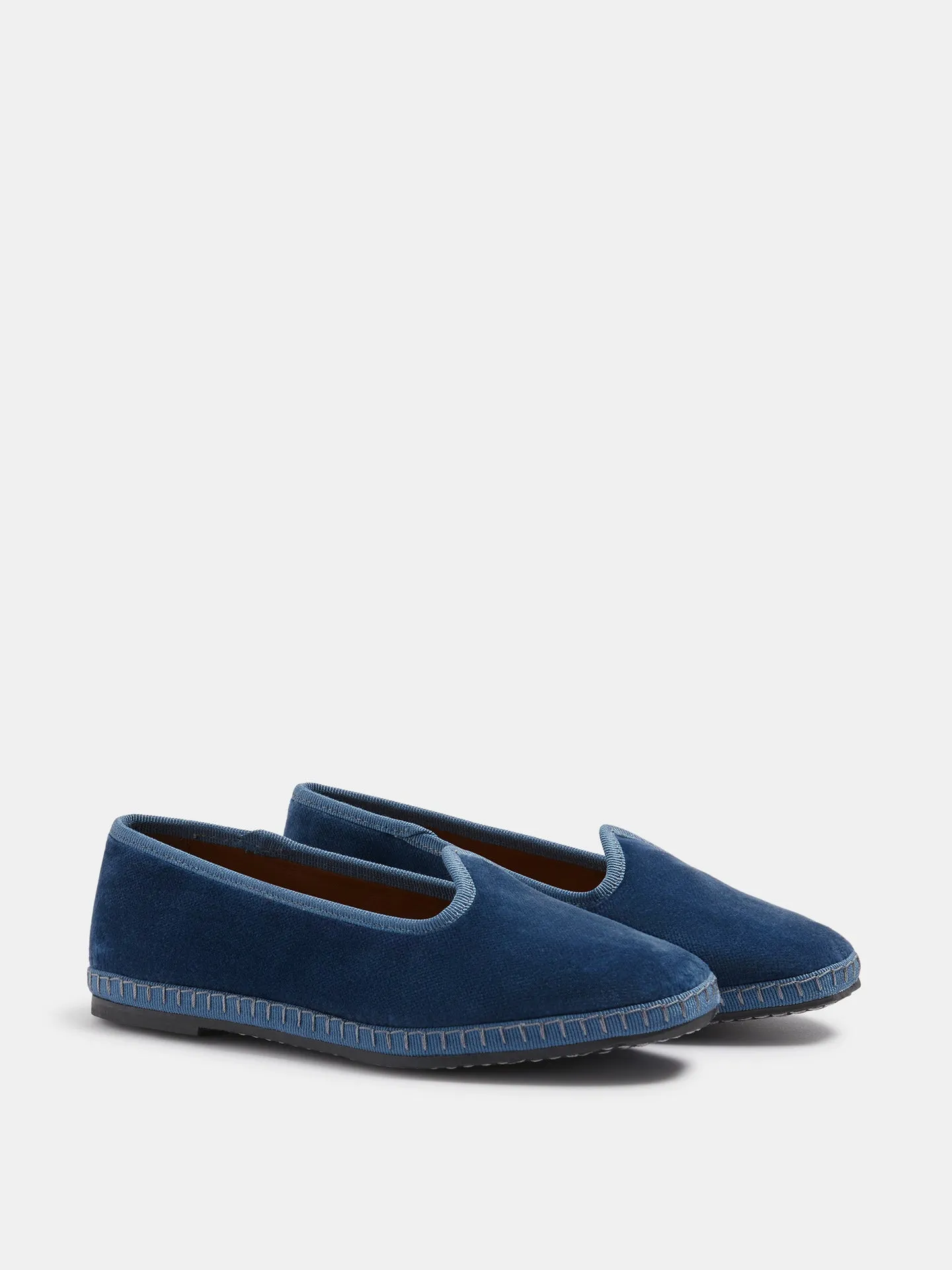 Kids Soft Venetian Slipper / Jeans Velvet
