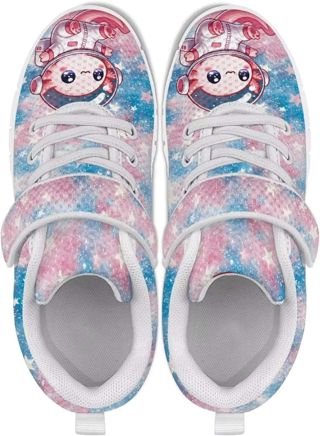 Kids Tennis Gym Shoes Slip On Sneakers Comfy Running Athletic Shoes