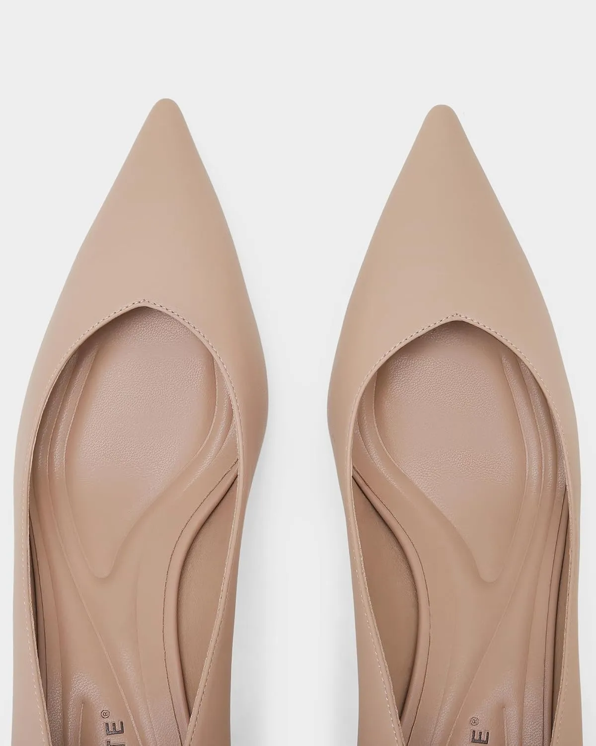 Kitten Heels for Women Pumps Pointed Closed Toe Heels 2 in Low Heel Comfy Formal Work Pumps