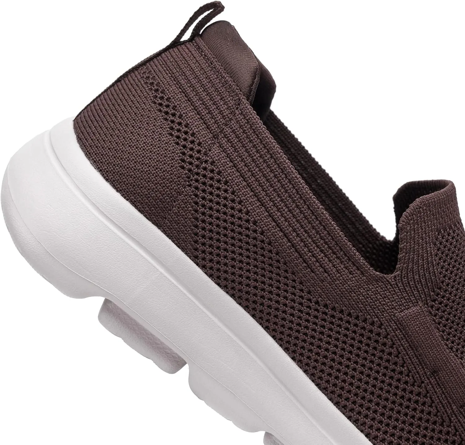 konhill Men's Walking Shoes Slip on Loafers- Mesh Casual Tennis Sneaker Breathable Shoes