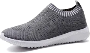 konhill Women's Lightweight Walking Shoes Breathable Slip On Tennis Sneakers Casual Mesh Workout Athletic