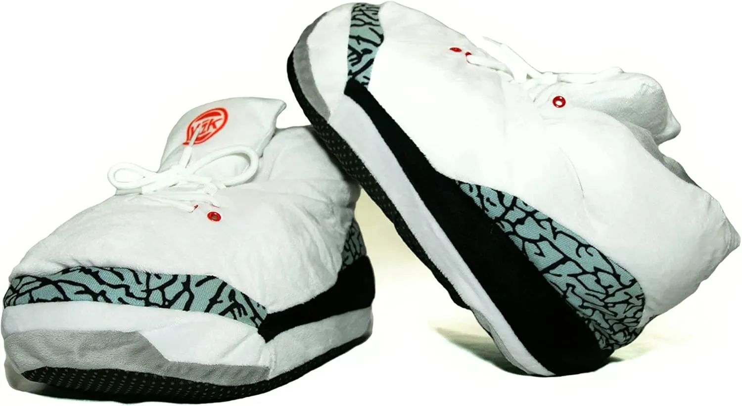 KZK KrazeKickz Sneaker Slippers for Adults - Fluffy Slides for Women & Men - Unisex