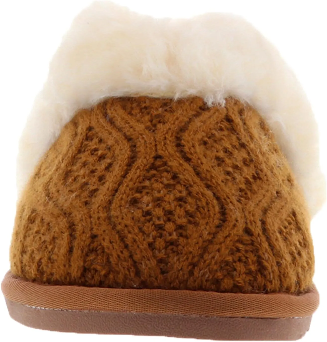 Lamo Womens Caroline Knit Scuff Slipper Shoes