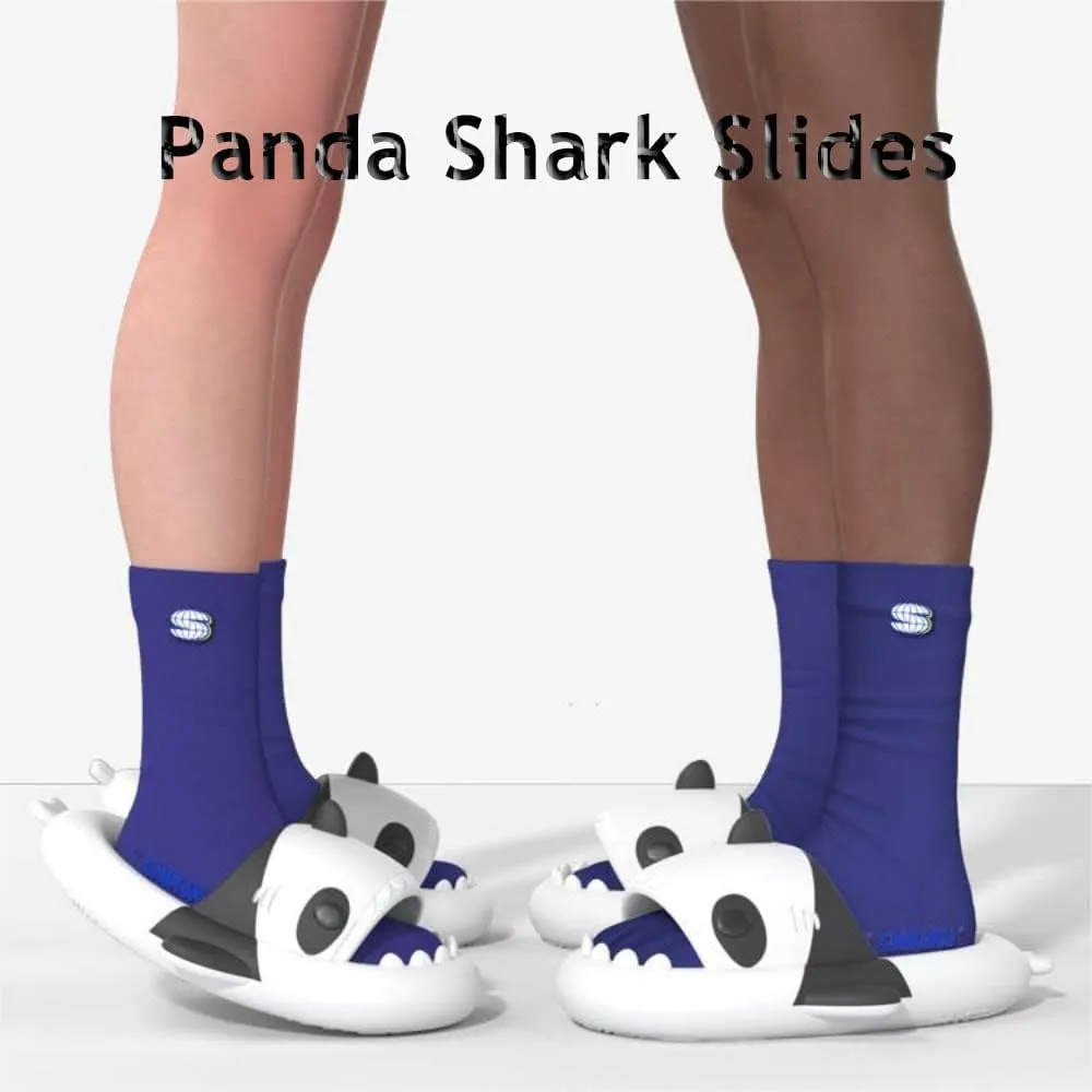 Lantern Fish Shark Slippers, Angler Fish Slides, Glow in the Dark Super Soft, Comfy, Shark Sandals For Women Men
