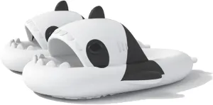 Lantern Fish Shark Slippers, Angler Fish Slides, Glow in the Dark Super Soft, Comfy, Shark Sandals For Women Men