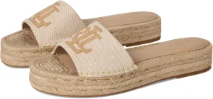 Lauren Ralph Lauren Women's Polly Cross-Dyed Canvas Espadrille Slipper